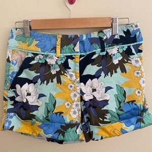 Floral shorts size 4